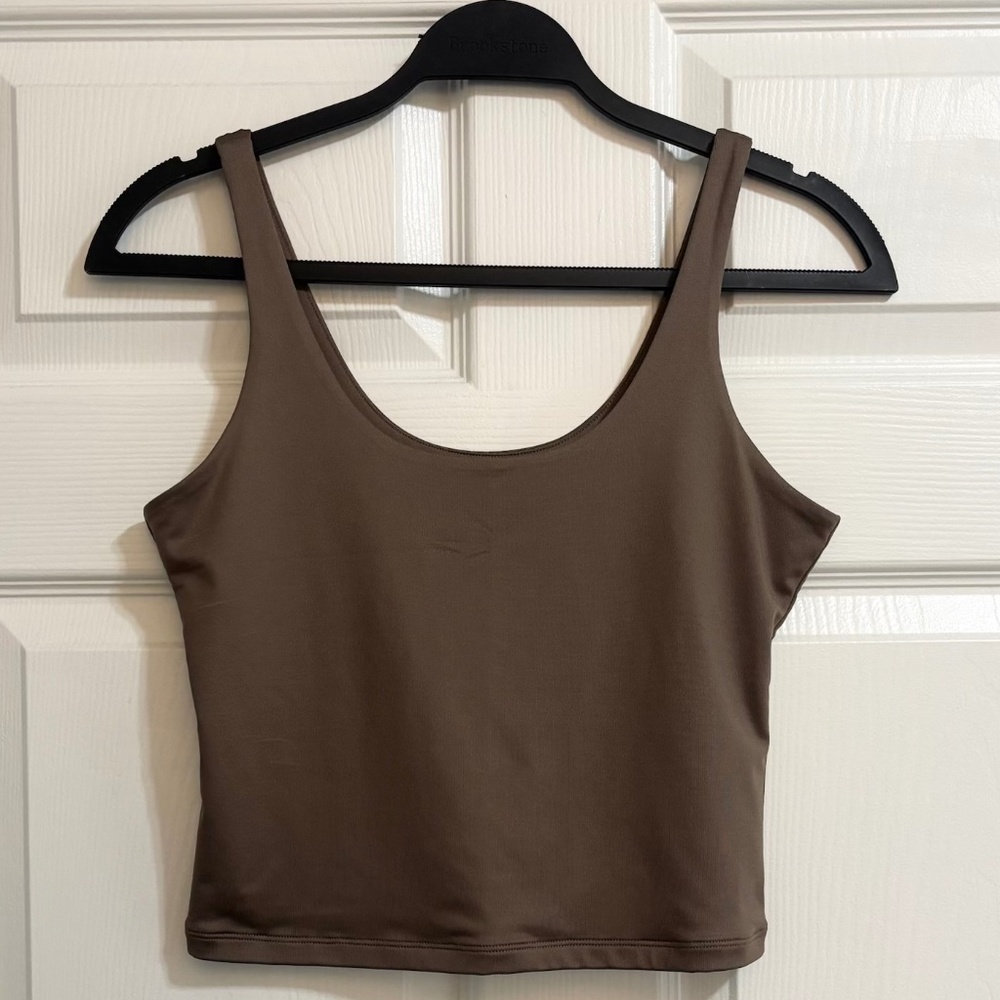 Abercrombie and fitch brown tank top